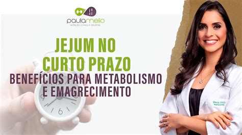 metabolismo no jejum curto.